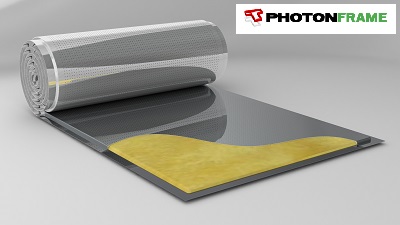 PhotonFrame, Breathable Multi Foil Insulation designed for installation on the cold side of timber frame walls